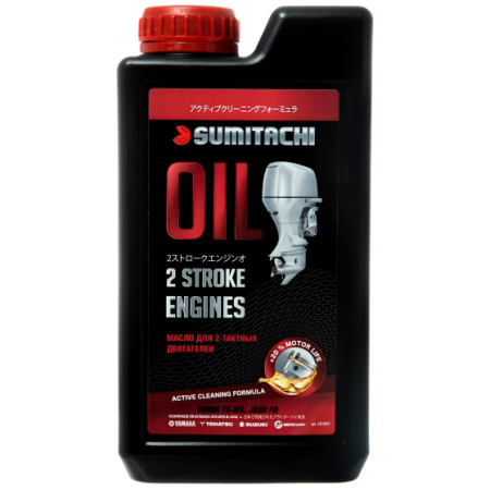 Масло SUMITACHI 2-STROKE ENGINES OIL TC-W3 1L