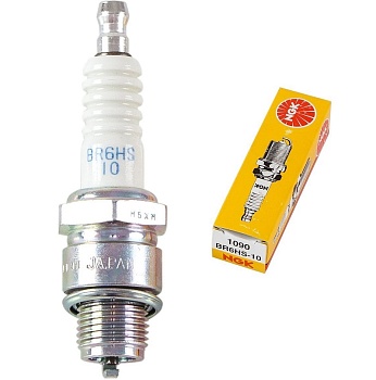 Свеча зажигания (NGK BR6HS-10) YAMAHA 9.9 л/с, F9.9F (2010) Свеча зажигания (NGK BR6HS-10) YAMAHA 9.9 л/с, F9.9F (2010)